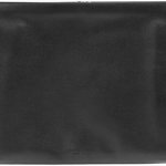 Bottega Veneta Logoed Leather Document Case With Compartments Black