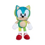 Jucarie de plus Sonic The Hedgehog - Gradient, verde, 28 cm