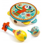 Set instrumente muzicale Djeco, 2-3 ani +, Djeco