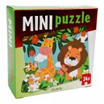 Mini puzzle de buzunar - animale salbatice, WinsHolland