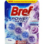 Bref Odorizant WC cu bile 50g Power Aktiv Levender