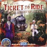 Extensie Asmodee - Ticket to Ride, Map Collection, Heart of Africa, lb. engleza