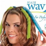2 x set Bigudiuri spiralate Hair Wavz - create special pentru bucle definite, Comsa Boutique