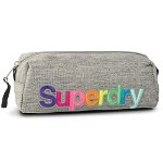 Penar SUPERDRY - Rainbow Pencil Case W9810003A Grey Marl