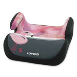Inaltator auto Lorelli Topo Comfort 15-36 kg, Colectia 2020, Flamingo Grey Pink