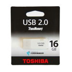 Toshiba TransMemory U202 16GB USB Flash Drive USB 2.0 - White - THN-U202W0160E4 - 3 Pack