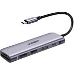 6 v 1 CM195 USB-C la 2x USB 3.0, HDMI, SD/microSD, 100W, UGREEN