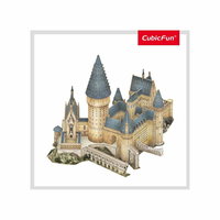3D Puzzle Cubic Fun din 187 de piese - Sala Mare Hogwarts