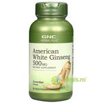 Ginseng Alb American (American White Ginseng) Herbal Plus 500mg 90cps