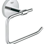 Suport hartie igienica Grohe BauCosmopolitan 40457001, Crom, Grohe