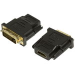Adaptor LogiLink HDMI - DVI-D AV negru (AH0001), LogiLink