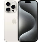Telefon mobil Apple iPhone 15 Pro, 512GB, 5G, White Titanium, Apple