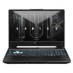 Laptop Gaming ASUS TUF F15 FX506HC cu procesor Intel® Core™ i5-11400H pana la 4.50 GHz, 15.6", Full HD, IPS, 144Hz, 8GB, 512GB SSD, NVIDIA® GeForce RTX™ 3050 4GB GDDR6, No OS, Eclipse Gray
