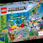 LEGO Minecraft Duelul cu Gardianul 21180, 255 piese, Lego