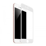 Folie Sticla Securizata Premium Full Cover Hoco Compatibila Cu iPhone 7 / 8, Transparenta Cu Margine Alba