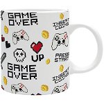 Cana Retro Gaming - 320ml - Happy Mix - Game Over White, ABYstyle