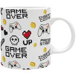 Cana Retro Gaming - 320ml - Happy Mix - Game Over White, ABYstyle