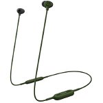 Casti Audio In Ear Panasonic RP-NJ310BE-G, Wireless, Bluetooth, Microfon, Autonomie 6 ore, Verde, Panasonic