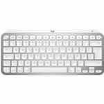 Tastatura Wireless MX Keys Mini Pentru Mac, USB, Illuminated, Bluetooth, Layout USA INT, culoare Gri - qwerty