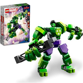 LEGO\u00ae Super Heroes Marvel Hulk armoured robot 76241