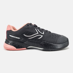 Încălțăminte de tenis pe zgură - Artengo FAST Pro Clay Negru - Gri Bărbați,