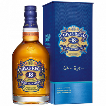 Whisky Chivas Regal 18 Years, 0.7L, 40% alc., Scotia, Chivas Regal