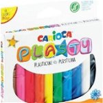 Plastilina Carioca 200g 10 culori, Carioca