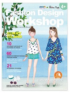 Carte creativa Stick"n Little Designer Activity book - Sunny Island, StickN