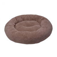 Culcus rotund 4Dog Deluxe din plush bej 52 x 9 cm, 4DOG DELUXE