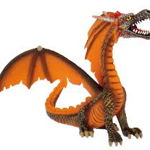 Figurina - Dragon Orange | Bullyland, Bullyland