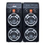 Set . 2 Boxe Audio Cu Statie , Bluetooth / Usb/sd , 2 X 300 W ,fm, Negru, OEM