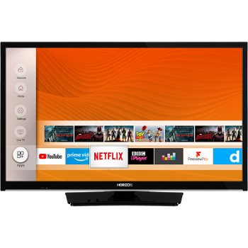 Televizor LED Horizon 24HL6130H, 60 cm, Rezolutie HD, Smart TV, Wi-Fi, CI+, Negru