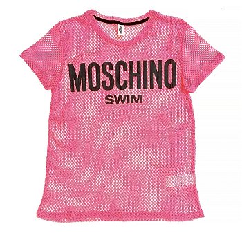 Swim mesh logo m, Moschino