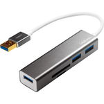 HUB USB LogiLink 1x SD 1x TF + 3x USB-A 3.0 (UA0305)