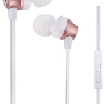 Casti Stereo 3.5 mm Woozik Precise Bass B950 Rose Gold