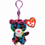 Plus breloc TY 8.5 cm Boos leopard multicolor