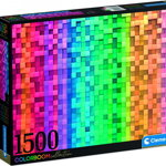 Puzzle Clementoni Colorboom Collection - Pixel, 1500 piese