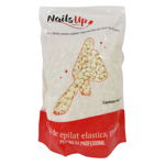 Ceara Epilat NailsUp, Elastica, Granule Brazilian Creme, Alb Perlat 500g, Nails Up