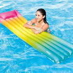 Saltea pneumatica Rainbow, Intex, 170x53x15 cm, polivinil, multicolor, Intex