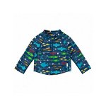 Navy Fish 4T - Bluza copii cu filtru UV si fermoar - Green Sprouts by iPlay, Green Sprouts by iPlay