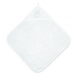 Prosop bebe cu gluga 80x80 cm White