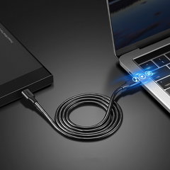 Cablu alimentare si date Ugreen, US286, Fast Charging Data Cable pt. smartphone, USB Type-C la USB Type-C 60W/3A, nickel plating, PVC, 1.5m, negru Cablu alimentare si date Ugreen, US286, Fast Charging Data Cable pt. smartphone, USB Type-C la USB Type-C 60W/3A, nickel plating, PVC, 1.5m, negru