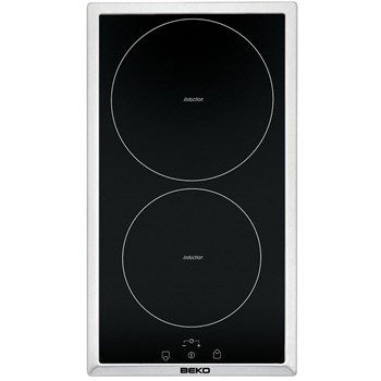 Plita incorporabila Beko HDMI32400DTX, Inductie, 2 zone de gatit, Negru