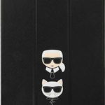 Husă pentru tabletă Karl Lagerfeld Husă Karl Lagerfeld KLFC11OKCK Apple iPad Pro 11 2021 (generația a 3-a) Husă carte neagră/neagră Saffiano Karl&Choupette, Karl Lagerfeld