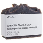 Sapun natural pentru pielea normala African Black Soap, 130g, Sabio, Sabio