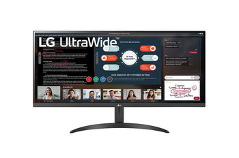 Monitor LED LG 34WP500-B, 34inch, UWFHD IPS, 5ms, 75Hz, negru, LG