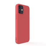 Protectie Spate Lemontti Silicon Soft Slim LEMSSXIIMSRD pentru Apple iPhone 12 Mini (Rosu), Lemontti