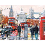 Puzzle 1000 piese London Collage , Castorland