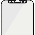 Folie Protectie Sticla Securizata Full Body 3D Zmeurino pentru Apple iPhone 12 mini (Transparent/Negru), Zmeurino