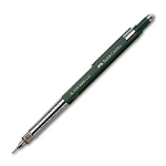 Creion Mecanic Faber-Castell 0.5 mm Tk-Fine Vario L.5 - Verde Inchis, Faber-Castell